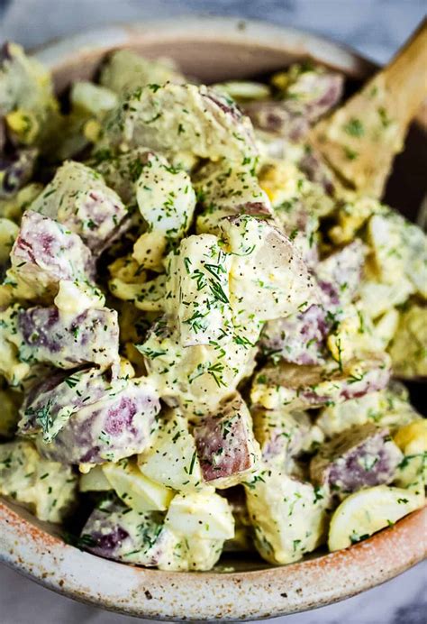 Dill Potato Salad Julies Eats And Treats