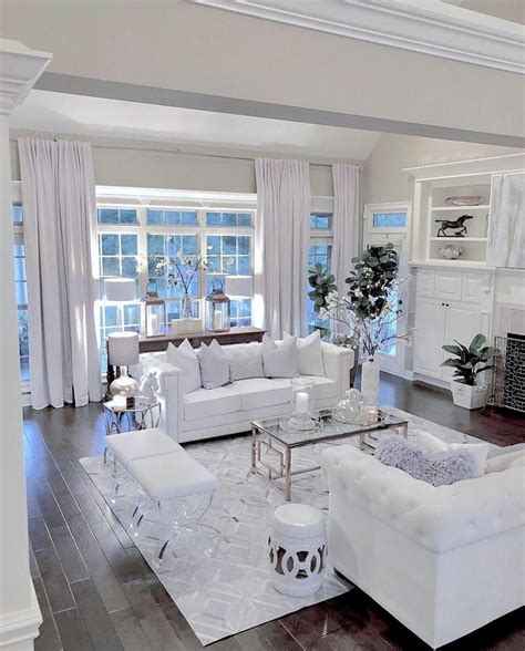 30+ White Modern Living Room