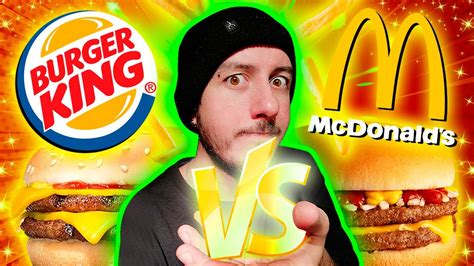 Burger King Vs Mcdonalds Cual Es Mejor Yaaiaan Youtube