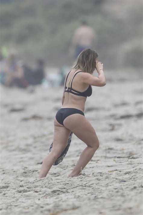 Hilary Duff In Bikini At A Beach In Malibu 09 04 2017 Hawtcelebs