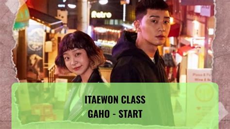 SUB ITA ITEAWON CLASS OST GAHO START OVER YouTube