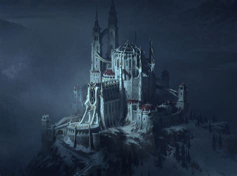 Artstation Castlevania Season 3 Carmillas Castle Sean Vo