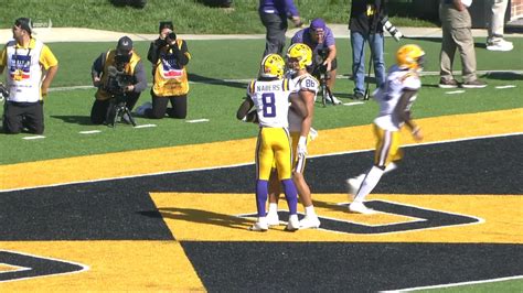 Malik Nabers Makes The Catch And Walks In A 29 Yard Lsu Td Stream The