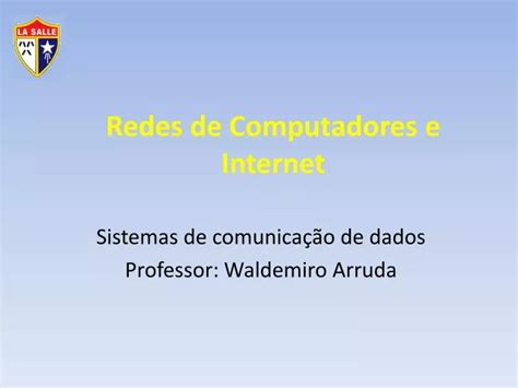 PPT Redes De Computadores E Internet PowerPoint Presentation Free