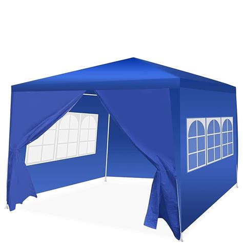 Buy Buycitky Waterproof Gazebo With Sides M X M White Garden Gazebo