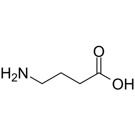 γ-Aminobutyric acid (4-Aminobutyric acid) | CAS 56-12-2 | AbMole ...