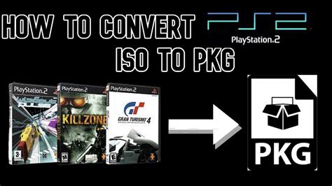 How To Convert Ps Iso Into Pkg Working On Youtube