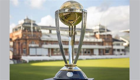 Icc Wc Trophy To Tour Bangladesh On August