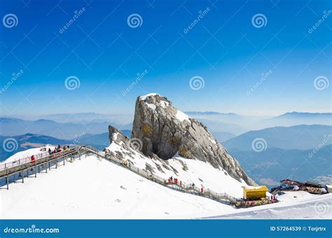 Jade Dragon Snow Mountain Stock Image Image Of Culture 57264539