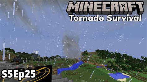 Minecraft Tornado Survival Localized Weather Mod S Ep Tree Farm