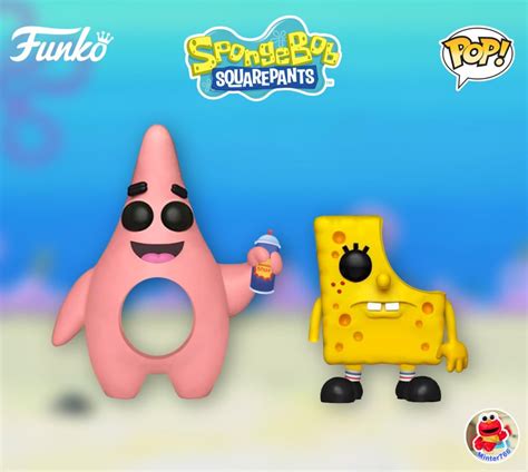 Spongebob And Patrick Invisibility Spray Funko Pop Concept Funkopop