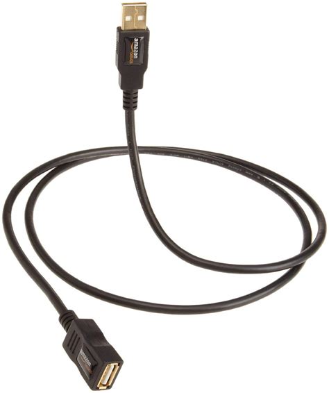 AmazonBasics USB 2 0 Extension Cable A Male To A Female For Personal