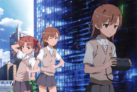 Papel De Parede Hd Para Desktop Anime Kazari Uiharu Kuroko Shirai Toaru Kagaku No Railgun