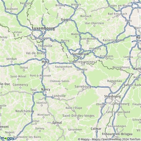 Carte Moselle Plan De Moselle Et Infos Pratiques Mappy