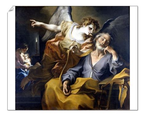 Prints Of The Dream Of Joseph Painting By Stefano Maria Dit Legnanino