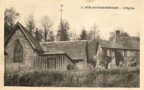 Sainte Austreberthe Carte Postale Ancienne Et Vue D Hier Et Aujourd