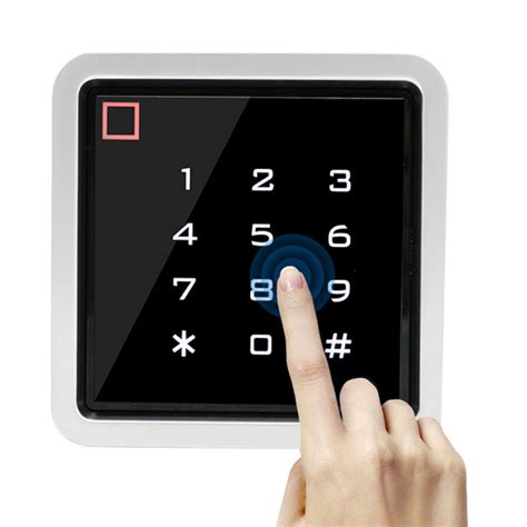 Square Access Control Keypad With Rfid Card Reader Vicedeal