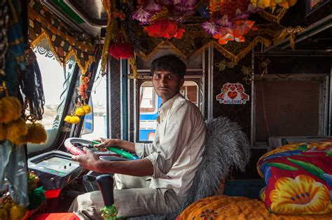 Horn Please The Colorful Band Of Indian Truck Drivers The Washington