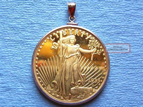 St Gaudens Gold Double Eagle Rare Ounce In Silver