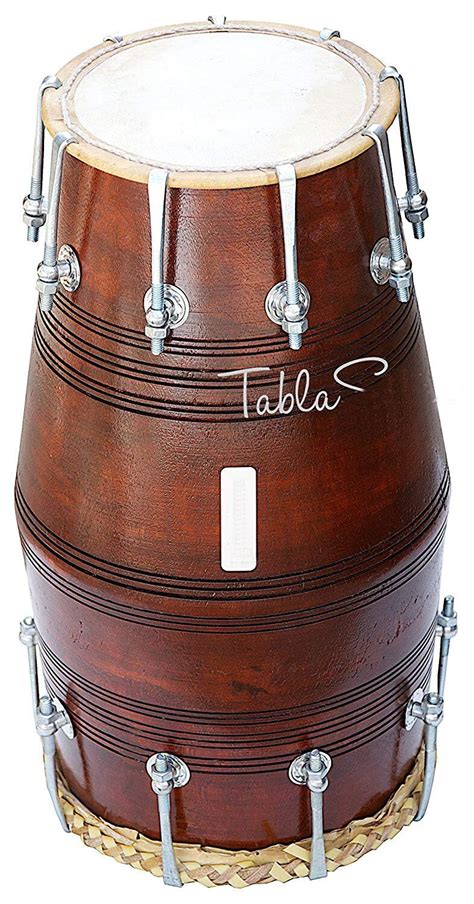 Dholak Dholki Special Gajra Mango Wood Bolt Tuned Padded Etsy