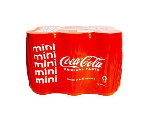 Coca Cola Original Taste Mini Packs X Ml