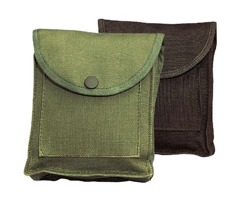 Canvas Utility Pouch w/ Belt Loop - Hiking Camping Compact Pocket Pouc ...