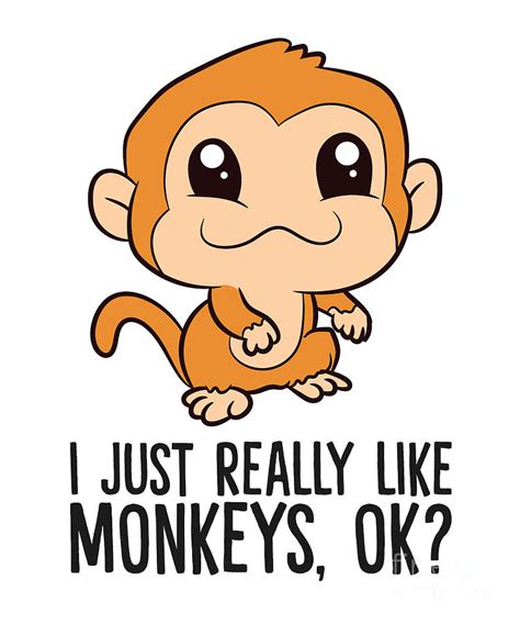 I Just Really Like Monkeys Ok Funny Monkey Tapestry Textile By Eq