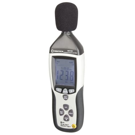 Pro Sound Level Meter With Calibrator Qm Prestige Group Av