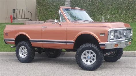 1972 Chevrolet K5 Blazer 4×4 Vin Cke182s110408 Classiccom