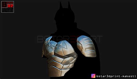 Archivo Stl Armadura De Batman Batman 2021 Robert Pattinson Modelo