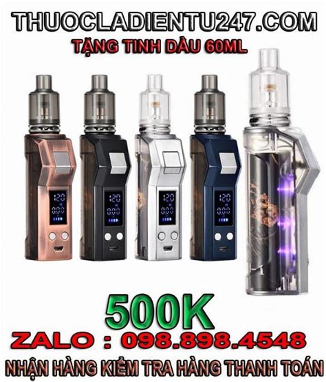 Thuốc Lá Điện Tử, Vape SIX-1 120w - Tặng kèm tinh dầu 60ML