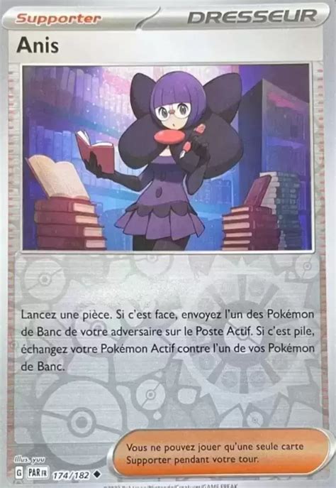 Anis Faille Paradoxe Carte Pokemon