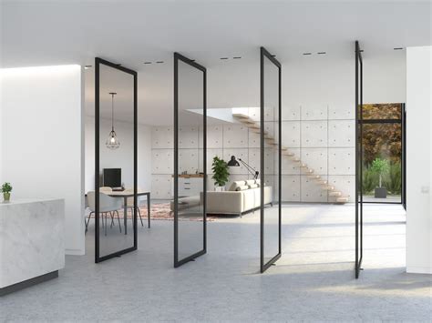 Portapivot Door Systems Porte Pivotante En Aluminium Et Verre By Portapivot