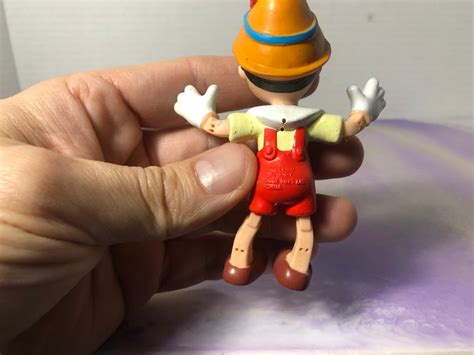 Vintage Disney Pinocchio Disney Bendable Figure Pvc Cake Etsy