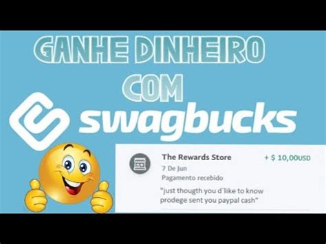 Swagbucks Paga Veja Como Funciona Prova De Pagamento Youtube