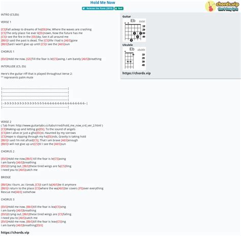 Chord: Hold Me Now - tab, song lyric, sheet, guitar, ukulele | chords.vip