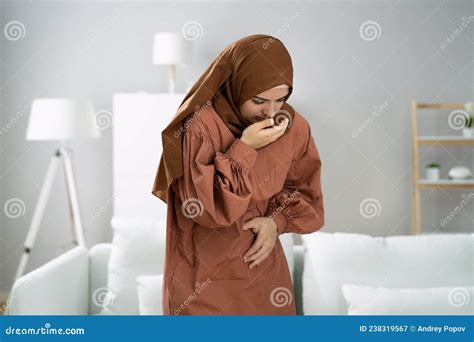 Ectopic Pregnancy And Nausea Stock Image Image Of Arabic Pregnancy 238319567