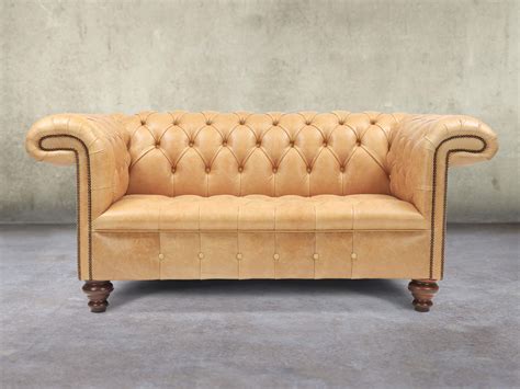 Cream Leather Chesterfield Corner Sofa Cabinets Matttroy