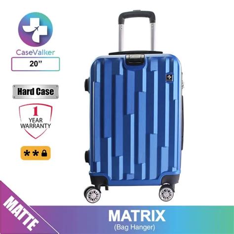 Case Valker Matrix Hard Case Abs Inch Hand Carry Luggage Bag With