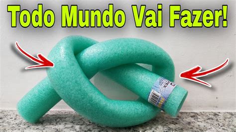 MACARRÃO DE PISCINA na Decoração Todo Mundo Vai Fazer O Resultado é