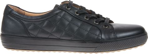 Hotter Brooke Black Quilted Everyday Shoes Humphries Shoes