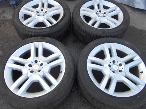 20 Genuine Mercedes Ml W166 Alloy Wheels Tyres In Wimborne Dorset