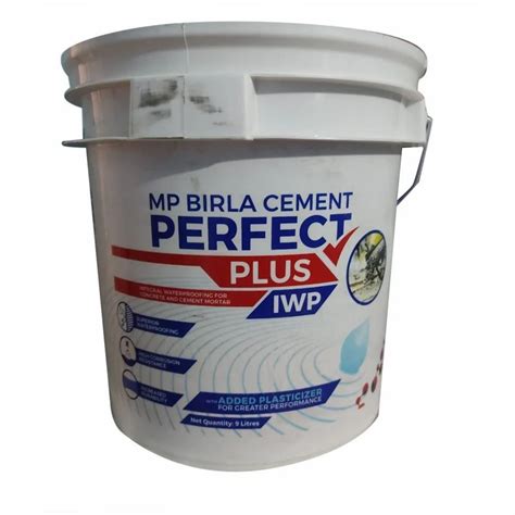 Litre Mp Birla Cement Perfect Plus Iwp Waterproofing Chemical At Best