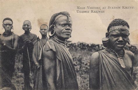 Kikuyu At Railway Station East Africa C1900 African Royalty African