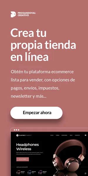 Tienda Online Herramientas Prosandoval Creativo