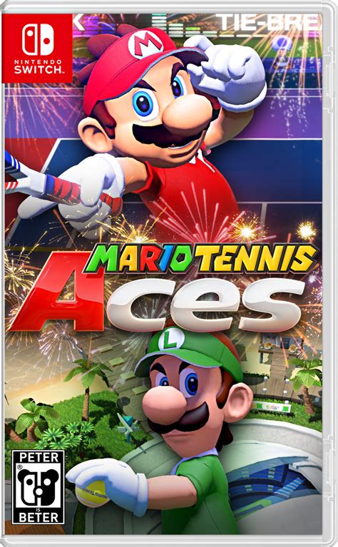 Mario Tennis Aces Nintendo Switch Cover by PeterisBeter on DeviantArt