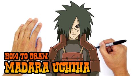 Madara Uchiha Drawing Easy