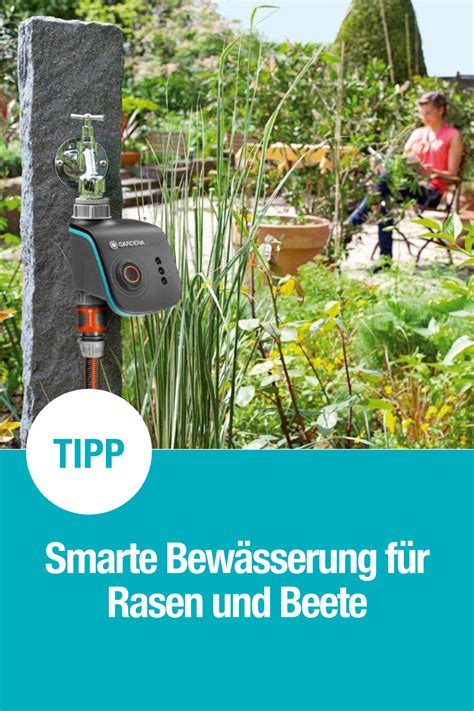 Smarte Bewässerung für Rasen und Beete Rasen Bewässerung Gartentipps