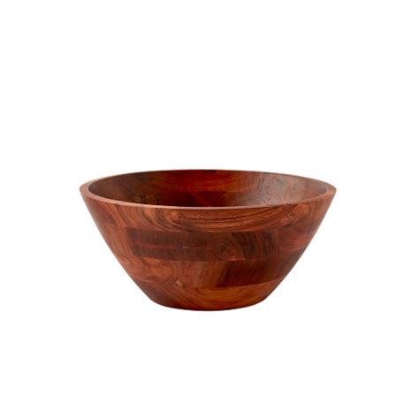 Dash Of That Wooden Deep Serve Bowl 1 Ct Ralphs