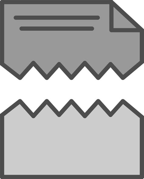 Ripped Line Filled Greyscale Icon Design 43693277 Vector Art At Vecteezy